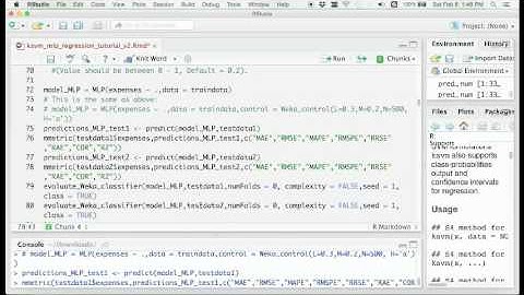 Cross Validation, SVM and NN regression models