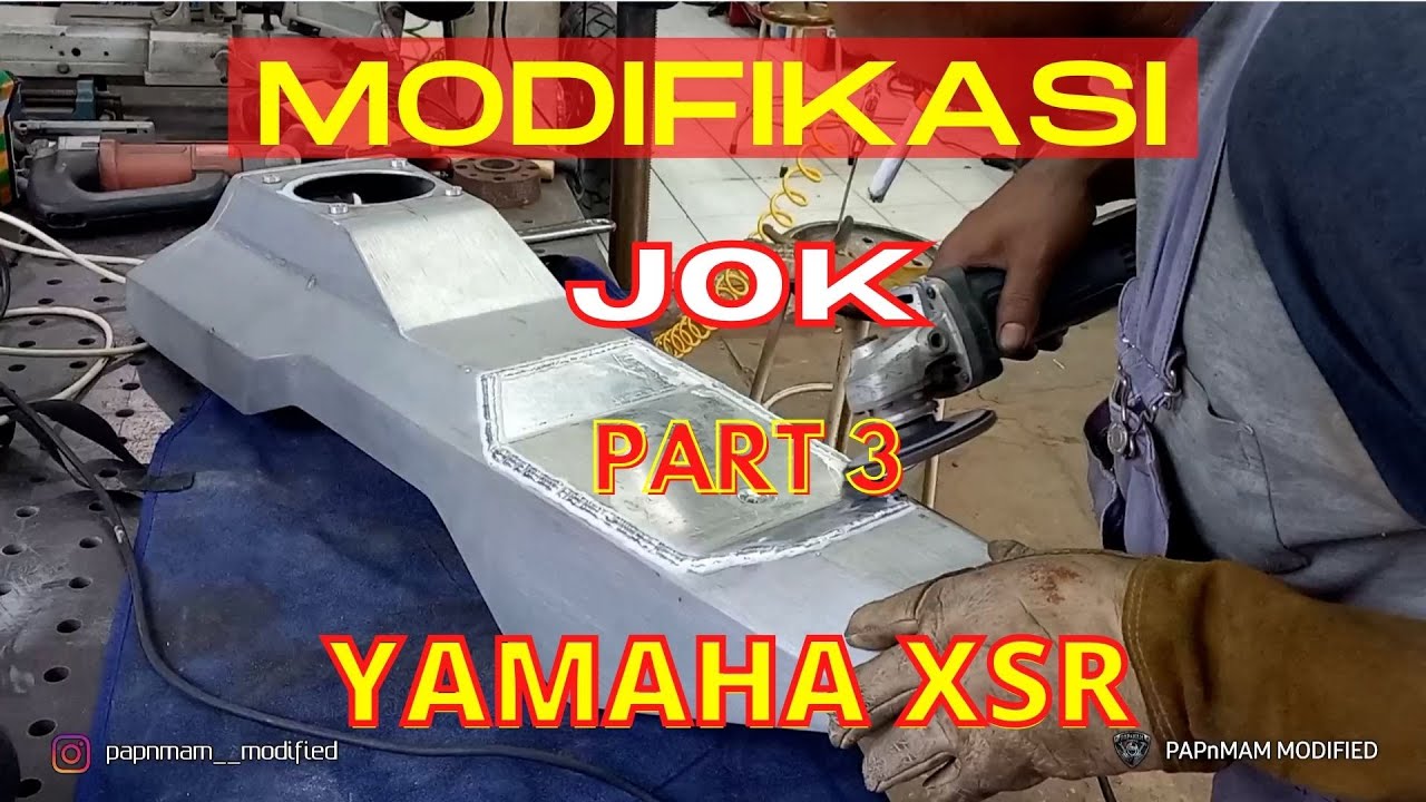 Modifikasi Custom Jok Motor Yamaha XSR Part 3 By Papnmam Modified