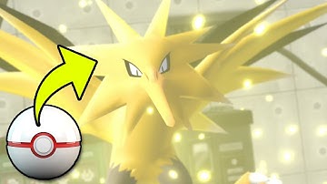 How To Catch Zapdos in Pokemon Let