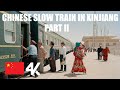 CHINESE SLOW TRAIN IN XINJIANG Part 2 | Green K Type Train | July 10th 2021