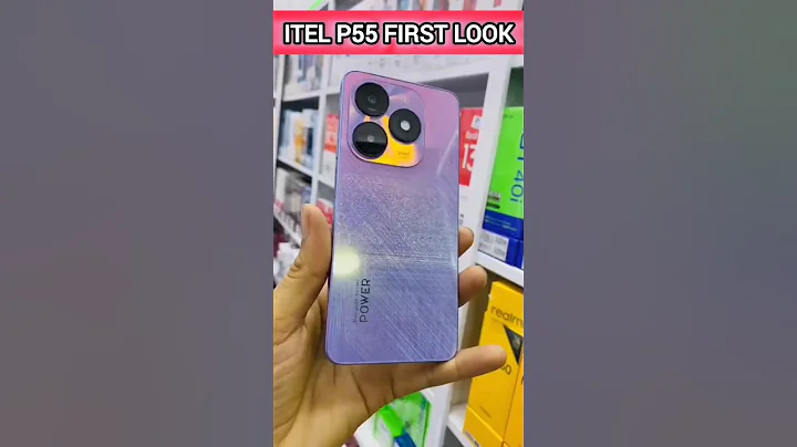 Itel P55 Hands-On: Stunning First Back Look! #itelp55 #unboxing #itel