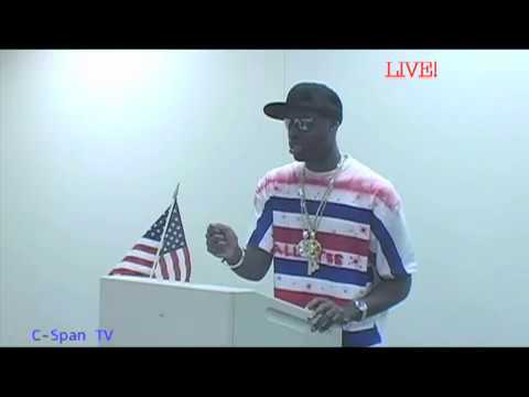 Tall Tee 4 Prez (C-Span Press Conference)