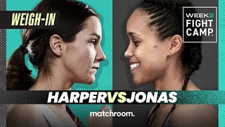 Fight Camp 2: Terri Harper vs Tasha Jonas plus undercard weigh-in