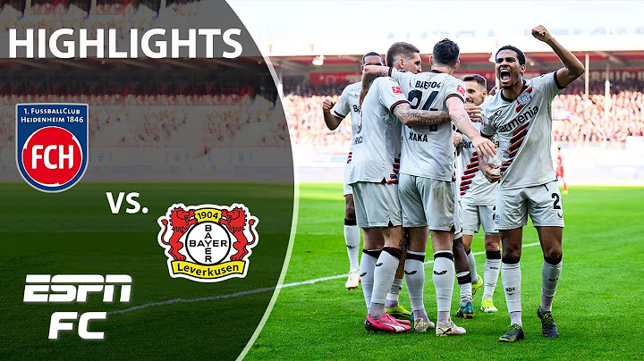 🔒 Bayer Leverkusen LOCKS IN 🔒 | Bundesliga Highlights | ESPN FC