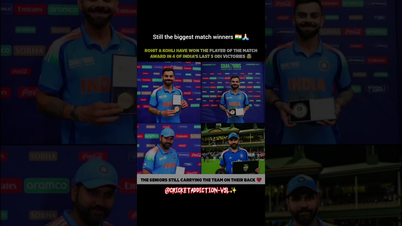 Still the biggest match winners 🇮🇳🙏🏻 