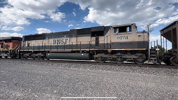 BNSF #5997 Leading & NB Empty Energy Coal Train With Executive MAC & Two DP Unit’s 6/27/23
