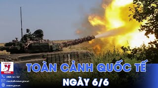 Toàn cảnh Quốc tế 6\/6. ‘Mưa hỏa tiễn’ Nga oanh tạc Kharkov; TT Putin gửi cảnh báo hạt nhân đến NATO