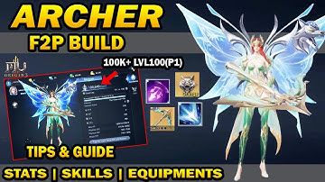 MU ORIGIN 3 ASIA - F2P TIPS & GUIDE FOR BEGINNERS | ARCHER | MenchDrey