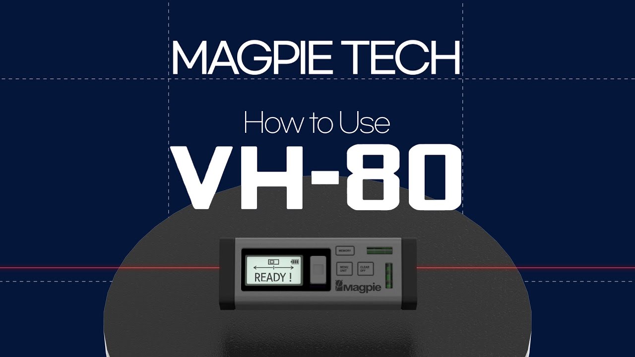 University lead Specialize Magpie-Tech] How to use VH-80, The First Bilateral laser distance meter -  YouTube