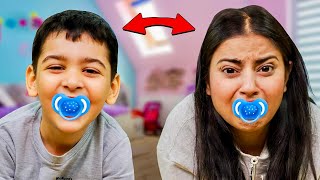 Copying a Kid For 24 Hours !