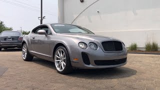 2011 Bentley Continental Supersports Northbrook, Hinsdale, Oak Brook, Glenview, Downers Grove, IL GC