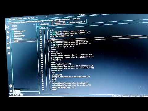 abreviada descripción de como crear una calcula dora en python con la ...