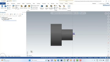 Mastercam Lathe Rough with Solid Model