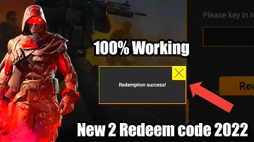 New 2 Working Redeem code codm 2022 | cod Mobile Redeem code | codm Redeem code 2022 Garena