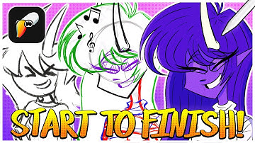 How I ANIMATE W/ MUSIC! (Toonsquid Process, Tips & More!)