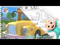 Wheels on the Bus Remix for Kids | 1 Minute Loop Sing Along &amp; Sound Effects | Jollymix Kids TV