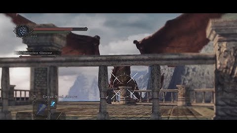 (4K) Part 2 of DARK SOULS II: Scholar of the First Sin: Kill the Red Dragon in Heide