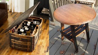 100 ideas from a wine barrel