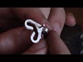 Как сделать замочек на цепь "КРАБИК" How to make a jewelry chain lock "CRAB". Beginner's guide