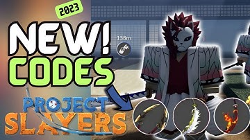 NEW ⚠️ ALL WORKING CODES 2023! | PROJECT SLAYERS NEW CODES | ROBLOX PROJECT SLAYERS