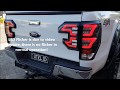 2019 Ford Ranger Tail Lights