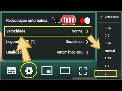 longitud hacer clic Criticar Como ACELERAR VÍDEO NO YOUTUBE ou DEIXAR MAIS DEVAGAR - YouTube