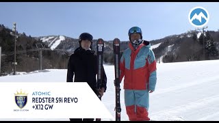 【SIEGER 2021-22 SKI TESTING REPORT PLUS】ATOMIC REDSTER S9i REVO+X12 GW/カスタムフェア注目商品