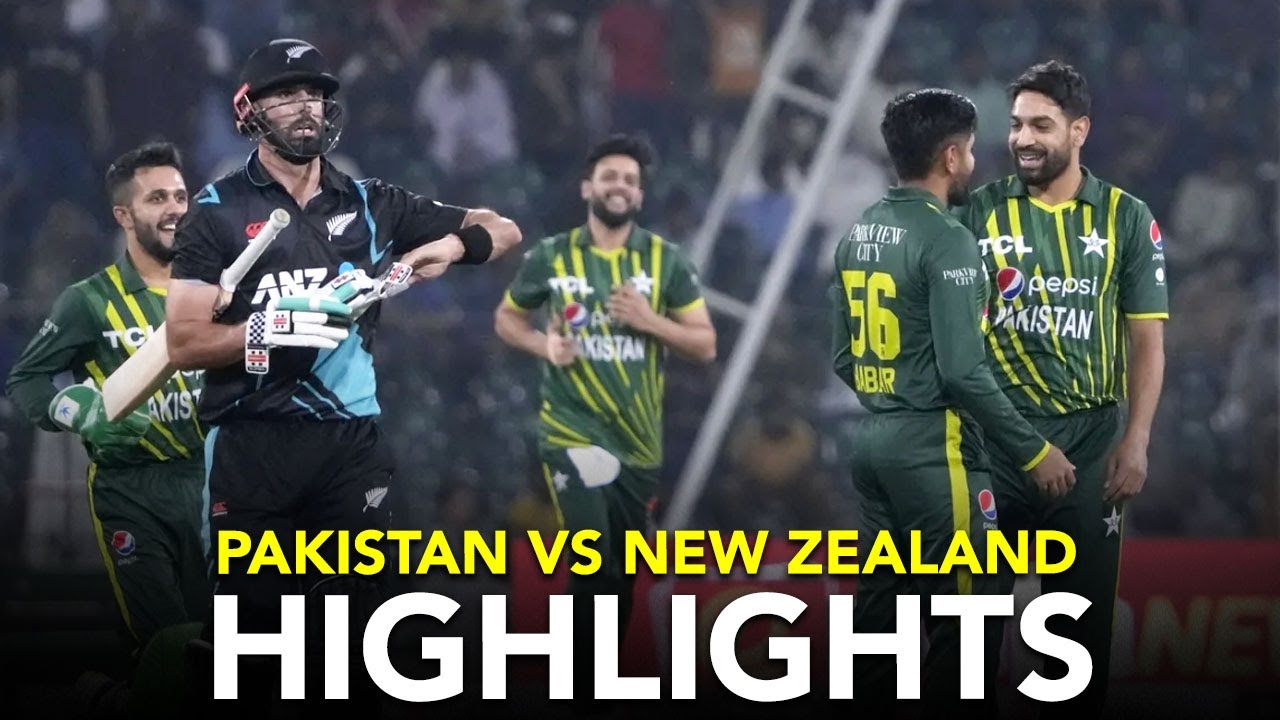 Full Highlights | Pakistan vs New Zealand | T20I | PCB | M3L1K - YouTube