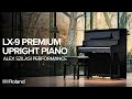 Performance dalex szilasi sur piano droit premium lx9 roland