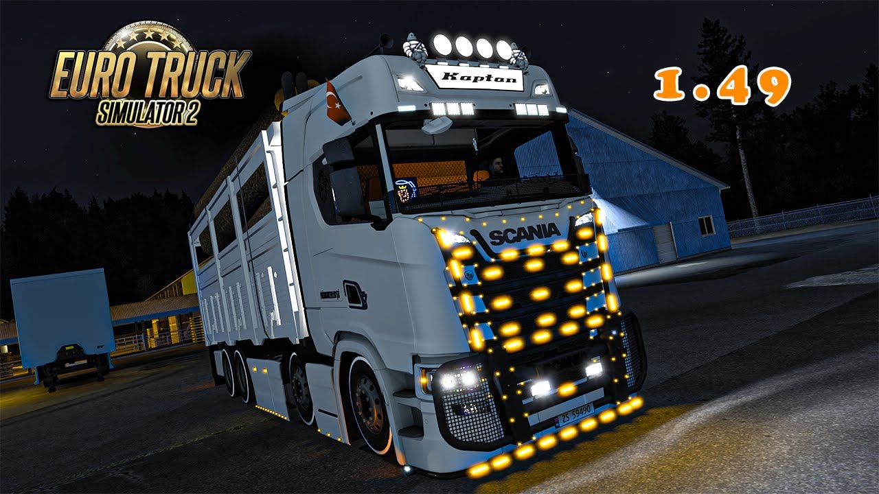 Ets2 1 49 kirkayak modu t rk ye har tasi scan a kirkayak kurt egzoz