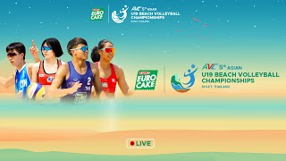 [ Live Center Court ]  NZL2 VS OMA2  : 5th Asian U19 Beach Volleyball Championships