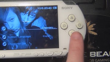Modding A PSP - CFW Mod (custom FirmWare)
