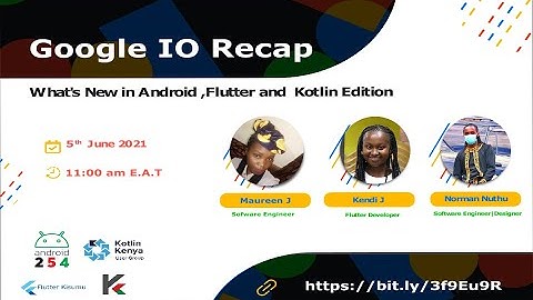 Google I/O Recap: Android, Flutter & Kotlin Edition
