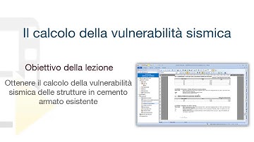 Tutorial EdiLus-EE - Il calcolo della vulnerabilità sismica - ACCA software