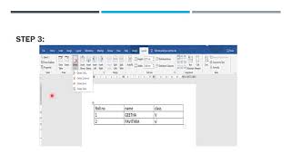 Class 5_ Tables In Microsoft Word 2010_Chapter 4_Aug 6