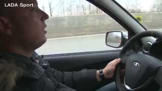 Rob Huff tests LADA Kalina NFR