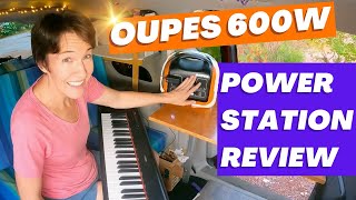 Oupes 600W Power Station Review: Portable Powerhouse or Disappointment? Minivan Camping, Vanlife