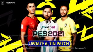 Update Altin Patch 2021 for PES 2017