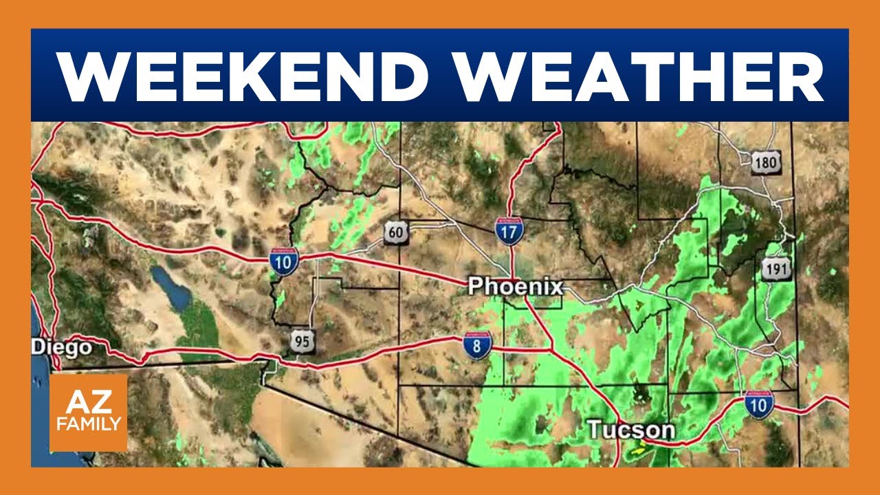 Sunny skies before potential showers return - YouTube