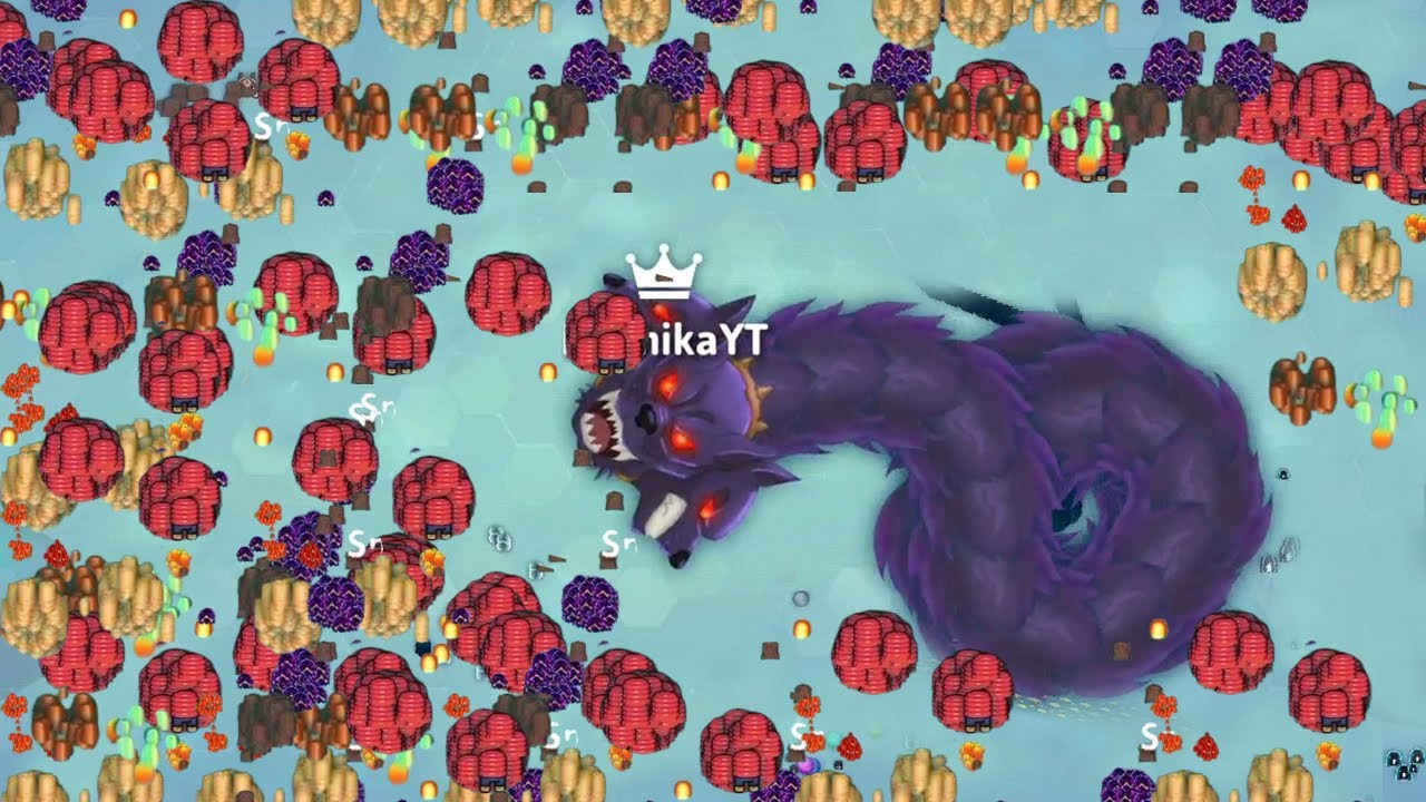 Suddenly I Teleported to Eat Most Delicious Snake Food Here 🐍 Best Epic Snake io Gameplay 🐍 