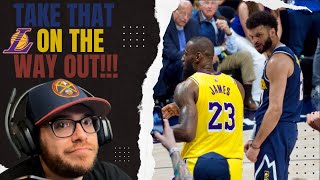 NUGGETS FAN REACTING TO Nuggets Vs Lakers  Game 5 |FULL GAME HIGHLIGHTS |