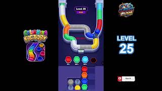 Color Hexa Factory Level 25 Walkthrough & Solution