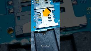 Samsung B310E SIM Card Slot Repair🌏🔥 #shorts #short #mobilerepair
