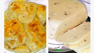 الفطير الشرقي 🥞 بحشوة البيتزا الشقية 🍕و بديل الجبنة الرومي 🧀