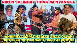 NIKEN SALINDRY KAGET DAPAT TITIPAN ANAK GAJAH DARI MAS LINDRA MELALUI CAK KOMET DAN CAK DODOK