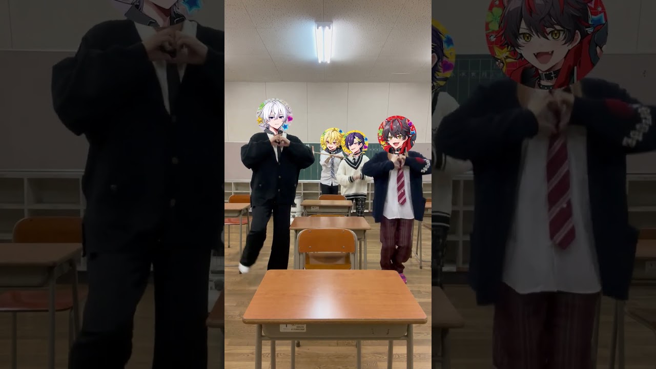 制服コーデでスキスキ星人踊ってみた#すにすて