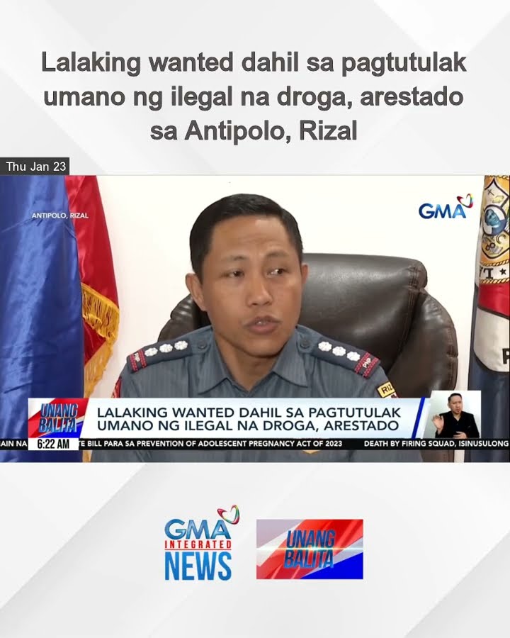 Lalaking wanted dahil sa pagtutulak umano ng ilegal na droga, arestado sa... | Unang Balita