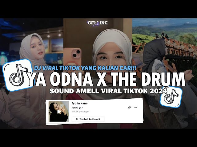 DJ THE DRUM X YA ODNA SOUND AMELL VIRAL TIKTOK 2024 YANG KALIAN CARI!! class=