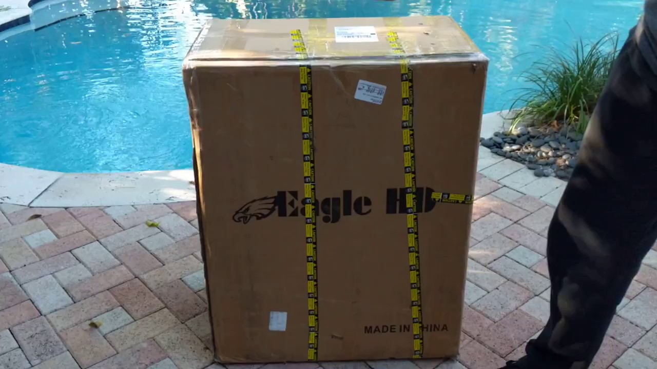 Unpacking The Eagle Power Folding Wheelchair