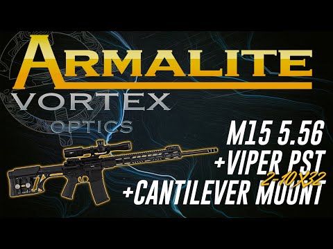 Armalite M15 Tac 20 + Vortex Viper PST with Cantilever Mount Combo
